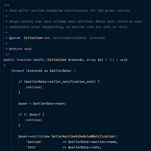 Tech - coding with Laravel